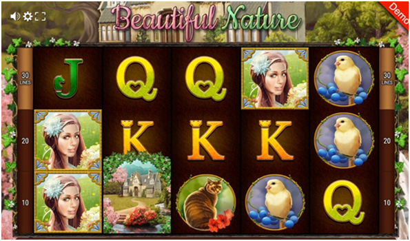 zrzut ekranu automatu do gry Beautiful Nature